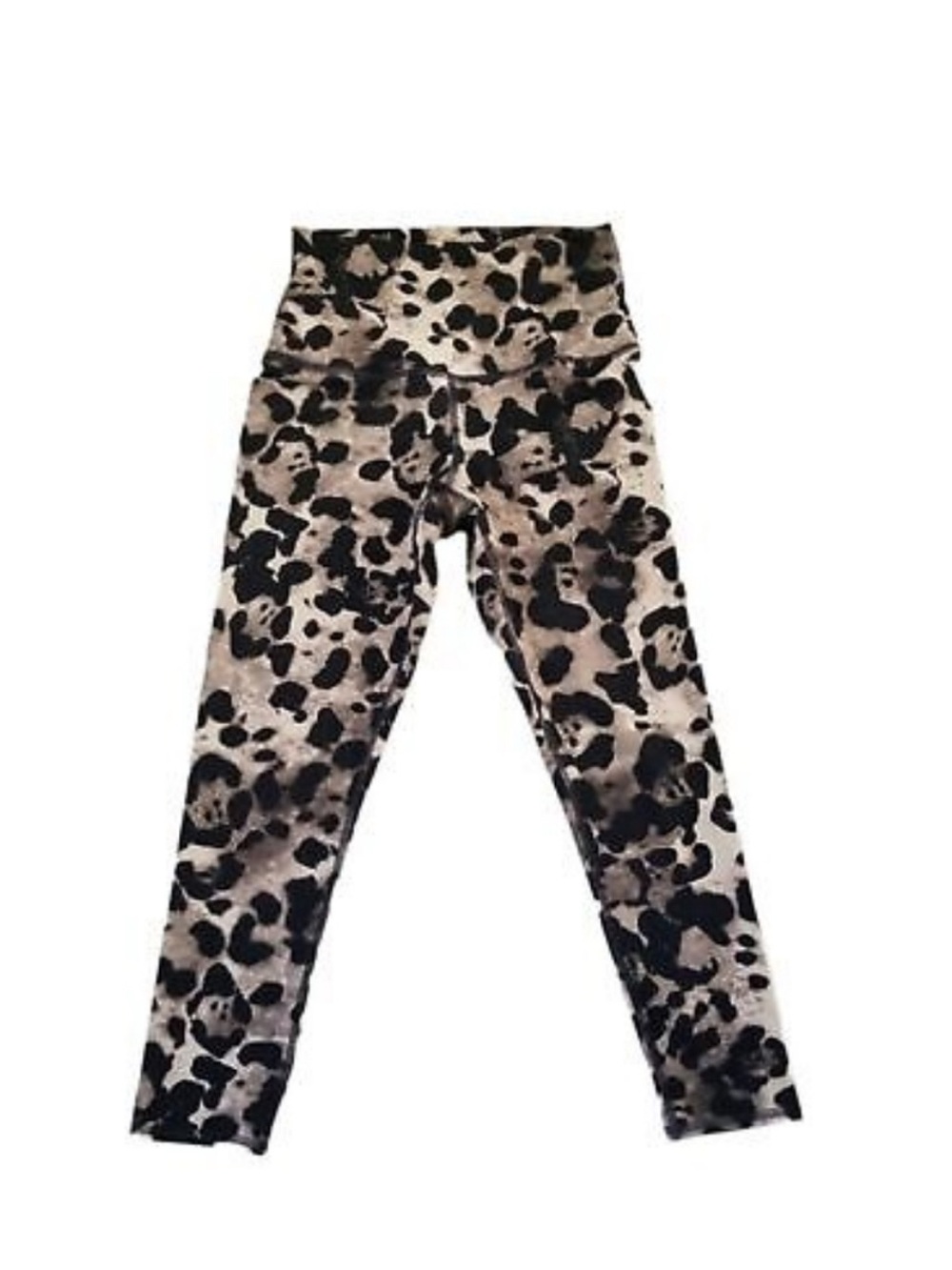 New leopard print active leggings